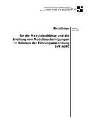 Richtlinien / PDF - SVF - ASFC Schweizerische Vereinigung fÃ¼r ...