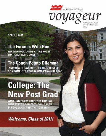 Voyageur 2011 - Spring - St. Lawrence College