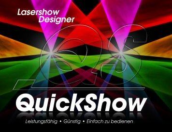QuickShow brochure - Pangolin Laser Systems Inc.