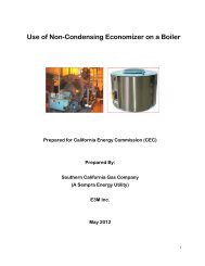 Use of Non-Condensing Economizer on a Boiler - Go Solar California