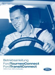 Betriebsanleitung FordTourneoConnect FordTransitConnect