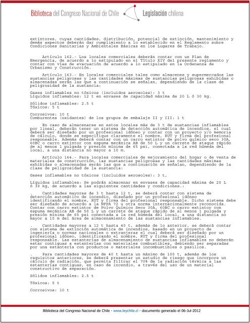 Tipo Norma :Decreto 78 Fecha PublicaciÃ³n :11-09-2010 ... - Asimet