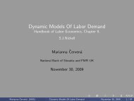 Dynamic Models Of Labor Demand Handbook of Labor Economics ...