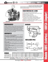 Ficha de Modelo (PDF) - OCV Control Valves