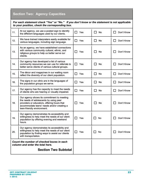 Cultural and Linguistic Competency Toolkit - Family PACT