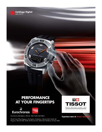 CatÃ¡logo de Tissot - World Time Store