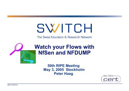 Watch your Flows with NfSen and NFDUMP
