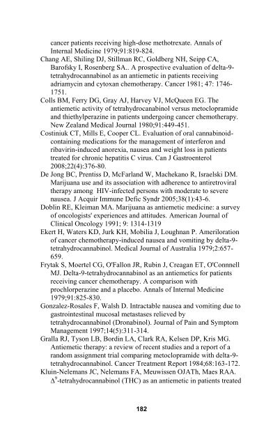 Cannabis en Médecine - International Association for Cannabinoid ...