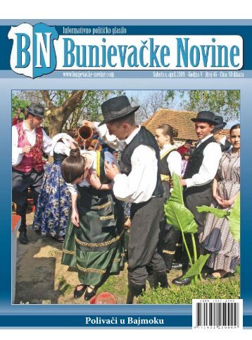 bunjevacke novine april crno belo:master kolor - Bunjevci