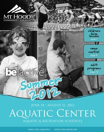Summer 2012 - Mt. Hood Community College