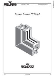 K2 - CORONA CT 70 -AS / Systemübersicht - Kozijnenkoning