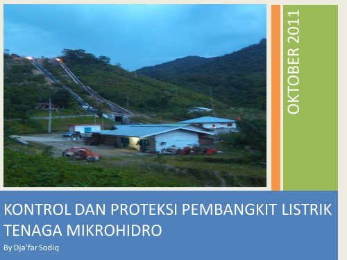 Kontrol Dan Proteksi Pembangkit Listrik Tenaga Mikrohidro O Kto Ber