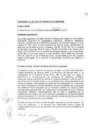 CONVENIO COLECTIVO DE TRABAJO DE EMPRESA ... - Laboralis