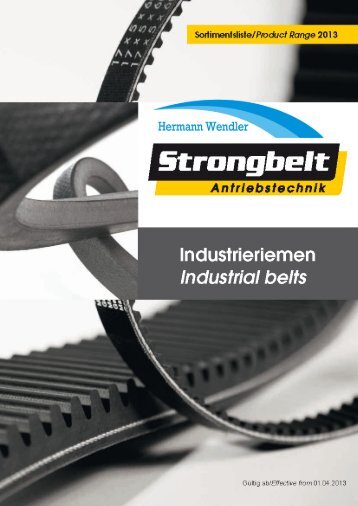 V-belts - Hermann Wendler GmbH