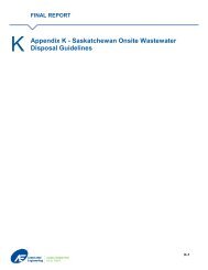 Saskatchewan Onsite Wastewater Disposal Guidelines - the Rural ...