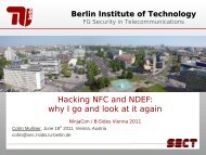 NFC and NDEF Hacking - MUlliNER.ORG