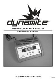 Vision LCD Charger Manual - Dynamite RC