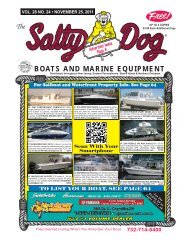 BOATS AND MARINE EQUIPMENT - The Salty Dog