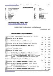 Fleischmann N Lokomotiven und Packungen - Zentral-Station-Berlin