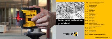 Lazeriniai matavimo prietaisai