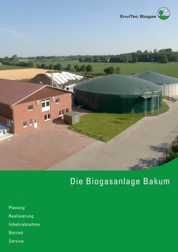 Biogasanlage Bakum - EnviTec Biogas AG