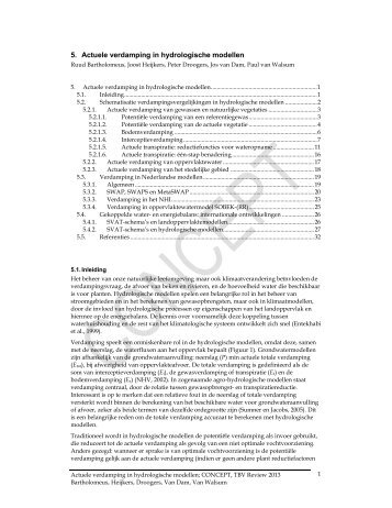 te downloaden - Nederlandse Hydrologische Vereniging