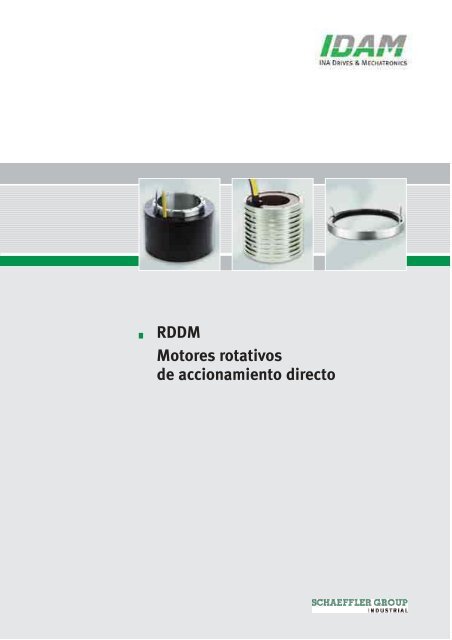 RDDM Motores rotativos de accionamiento directo - Idam