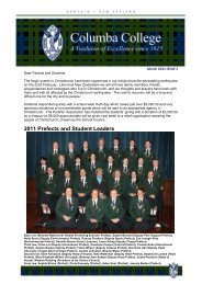 Issue 2 - March 2011 (pdf 1.3 MB) - Columba College