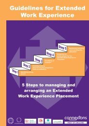 New Guidelines for Extended Work Experience