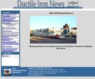 Issue No.3, 2007 - Ductile Iron Society