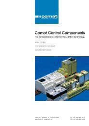 Comat Control Components - TURCK sro