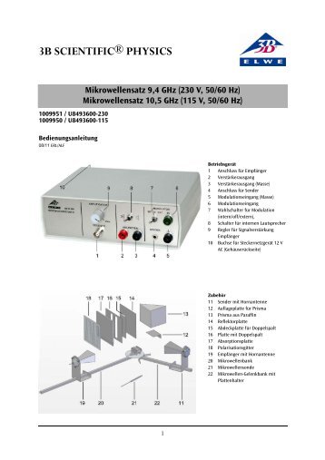 3B SCIENTIFIC® PHYSICS