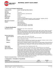 comsol 140 (high flash mineral spirits) - Comet Chemical Company ...