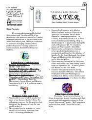 E.S.T.E.R. - The Torah School Of Greater Washington