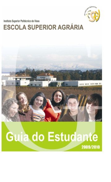 Guia do Estudante 2009/2010 - Escola Superior AgrÃ¡ria de Viseu ...