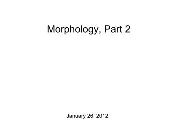 Morphology, Part 2 - Basesproduced.com