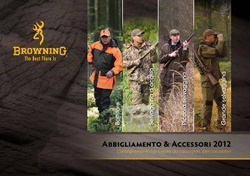 Abbigliamento & Accessori 2012 - Browning