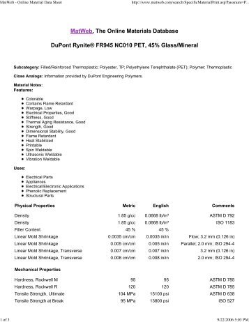 PET DuPont Rynite FR945.pdf