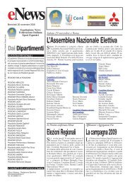 NewsLetter della FISE centrale del 26 novembre 2008 - Fisetrieste.it