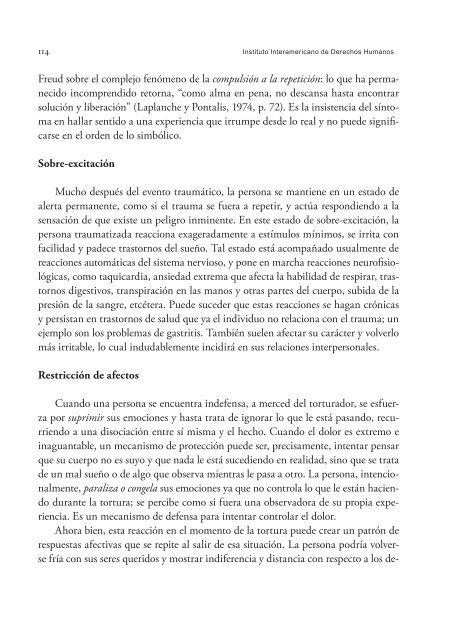 Aportes psicosociales - IIDH