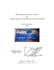 performance evaluation of computer and communication systems