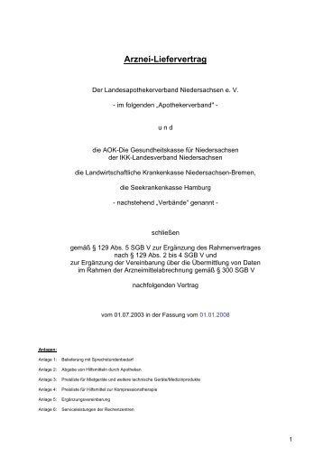 Liefervertrag Magazine