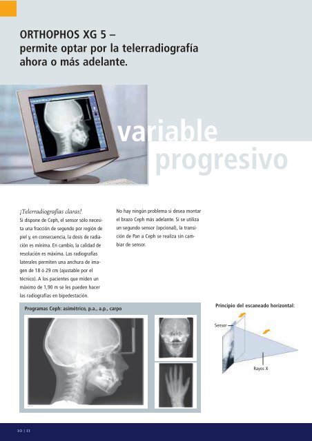 ORTHOPHOS XG 5 â la vÃ­a fÃ¡cil hacia la ... - promosa dental