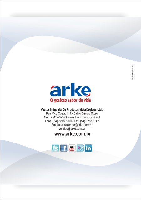 Baixe o Manual do produto - Arke