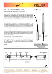 DCX-22 AA - Keller AG