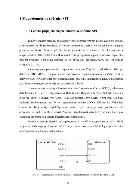 Komunikace mezi magnetometrem a ARM procesorem - wiki