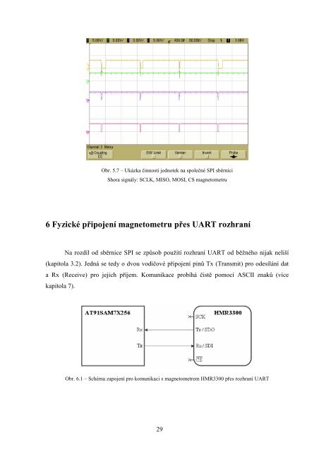 Komunikace mezi magnetometrem a ARM procesorem - wiki