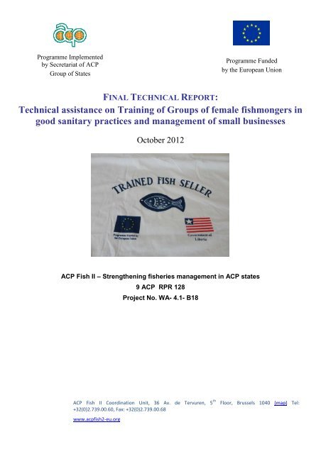 Final Technical Report - ACP Fish II