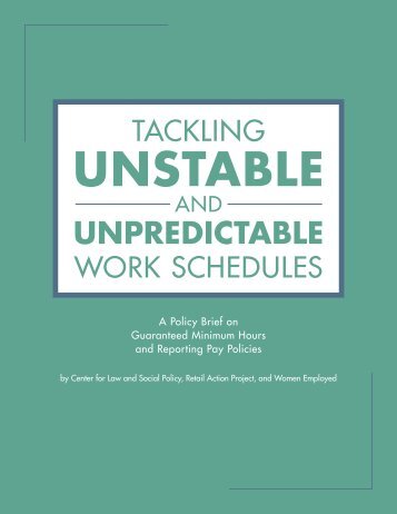 Tackling-Unstable-and-Unpredictable-Work-Schedules-3-7-2014-FINAL-1