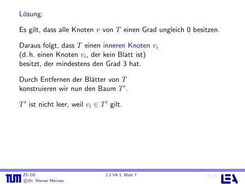 ZentralÃƒÂ¼bung Diskrete Strukturen (zur Vorlesung Prof. Mayr)